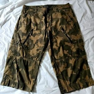 INC. Camo Michael Messenger Shorts